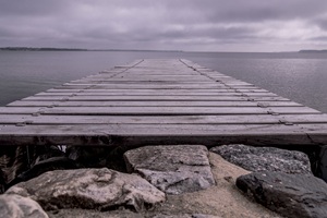 Steg Bockholm Strand Bockholmer Schweiz