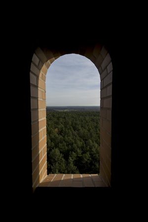 Ausblick Luckaitztaler Ziegelturm