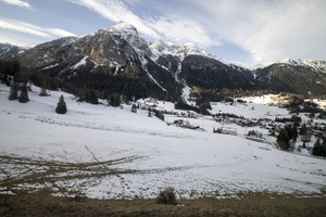 Blick aus dem Bernina Express