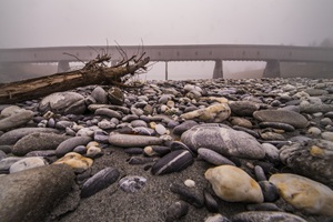 Alte Rheinbrücke zwischen Schweiz und Liechtenstein