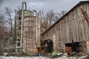 Bauernhof Silo Ebersbacher Schweiz