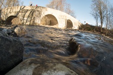 Brücke über der Nister