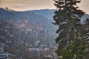 Ausblick auf das Heidelberger Schloss