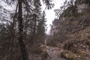 Pfälzer Schweiz Dahner Felsenland Verbindungsgrat