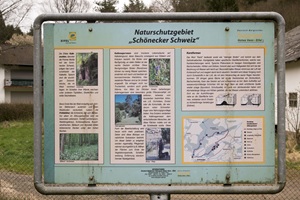 Infotafel Schönecker Schweiz