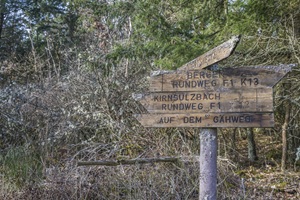 Wegweiser Sulzbacher Schweiz