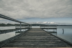 Steg Schmollensee Usedomer Schweiz